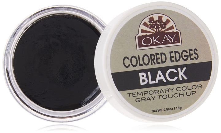 Colored Edges, Black, 0.5 Ounce