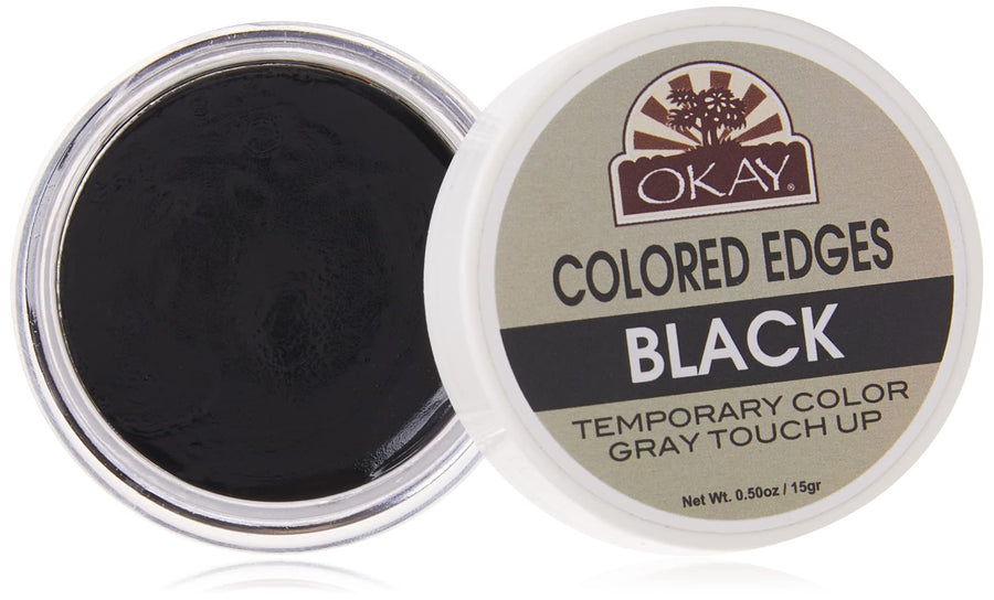 Colored Edges, Black, 0.5 Ounce