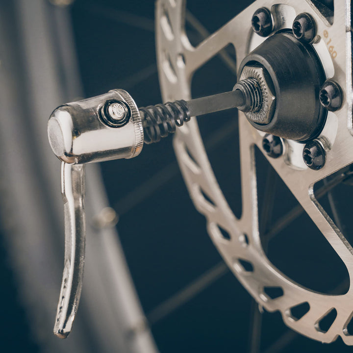 Bike Trainer Quick Release Skewer - Bike Rear Wheel Quick Release Replacement Axle for Road or Mountain Bicycle Indoor Trainer - Strong & Safe to Use