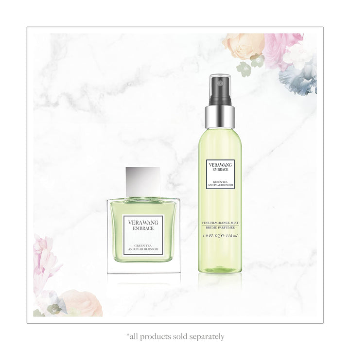 Embrace Body Mist Spray for Women, Green Tea & Pear Blossom, 8 Fl Oz