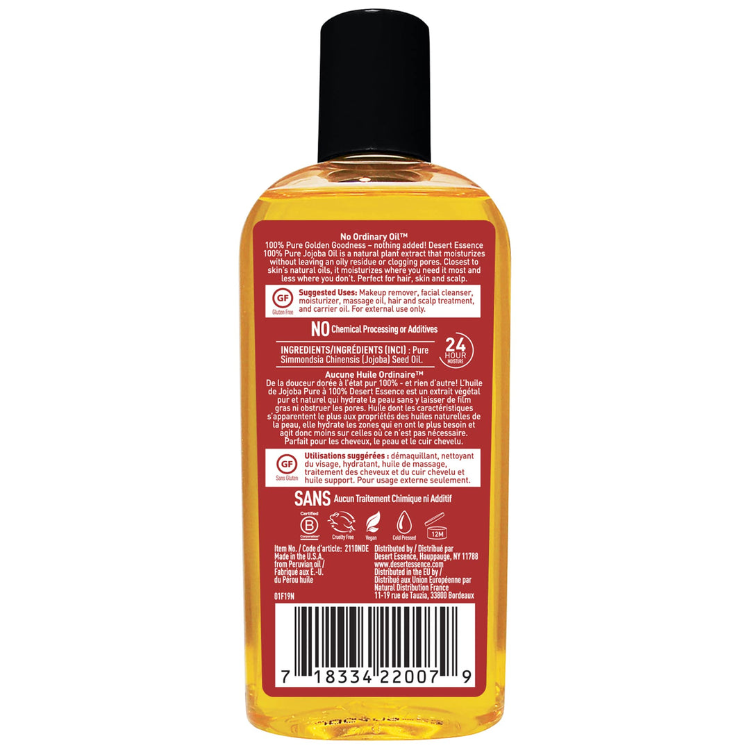 100% Pure Jojoba Oil - 4 fl oz
