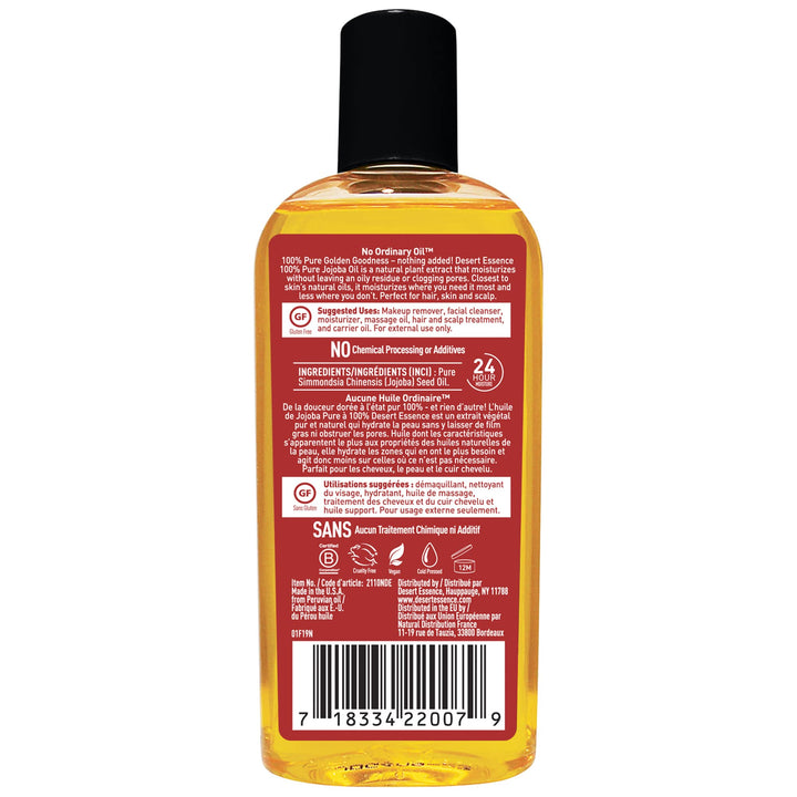 100% Pure Jojoba Oil - 4 fl oz