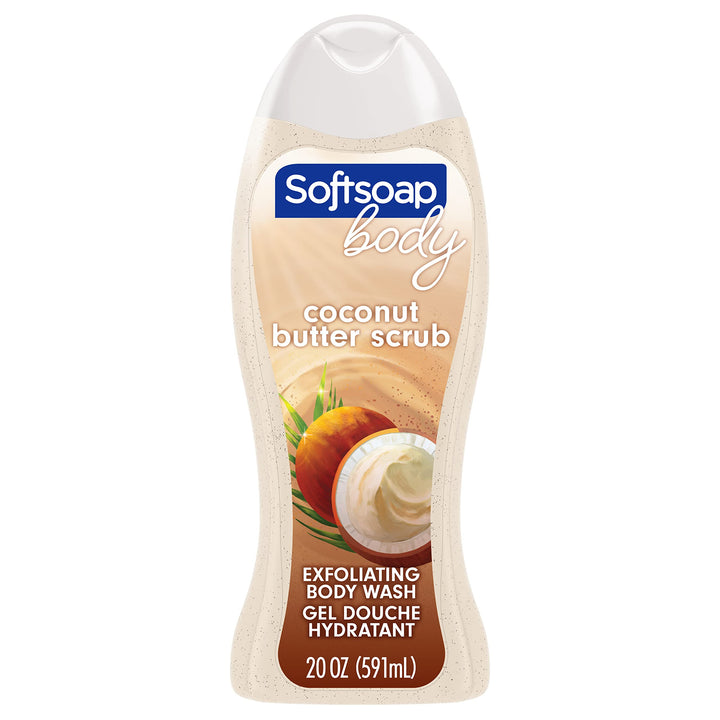 Exfoliating Body Wash, Coconut Butter Scrub - 20 Fluid Ounce