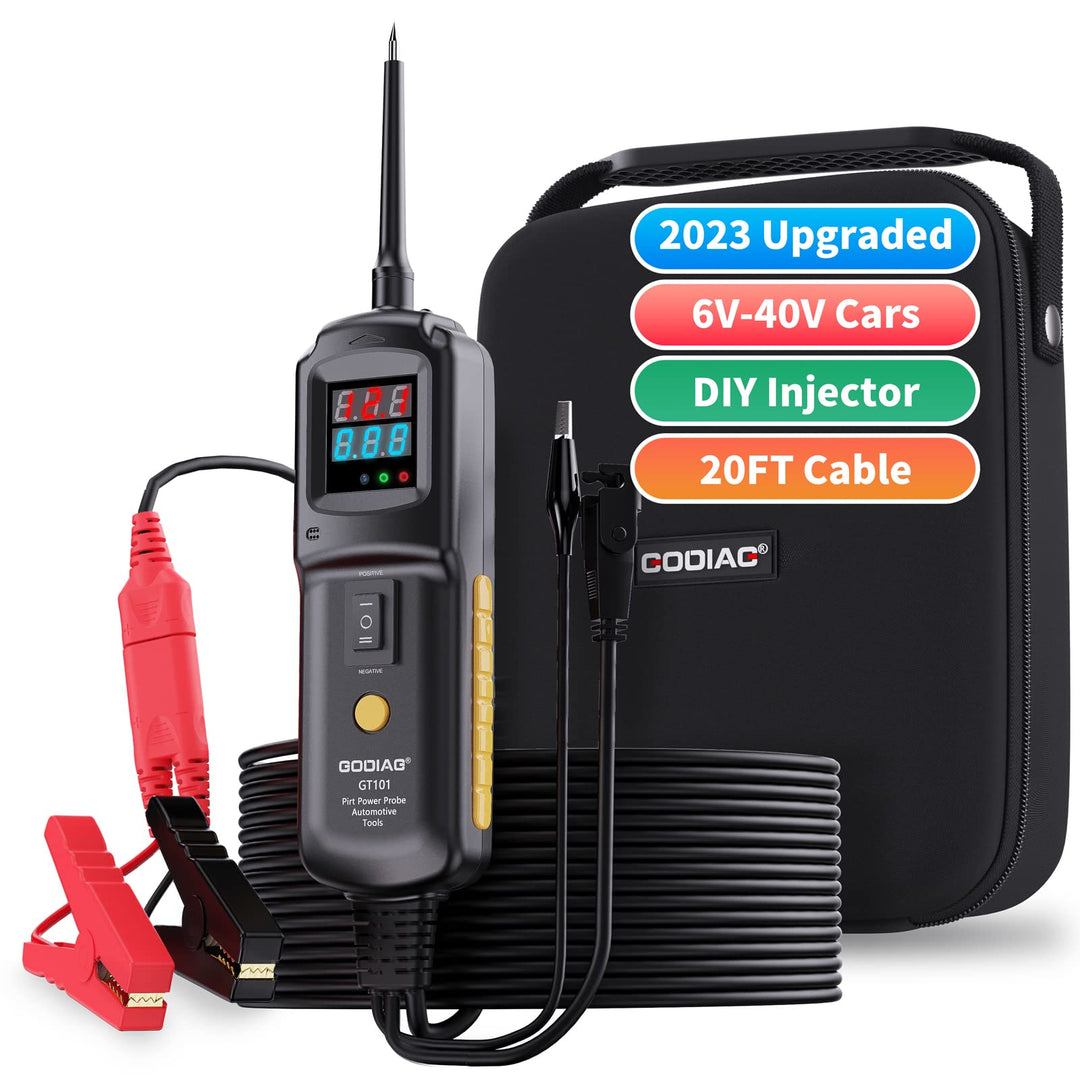 Power Circuit Probe Tester - DC 6V to 40V Auto Electrical System Tester, Open Short Finder, Relay Tester Automotive Kit-Probador De Relay Automotriz