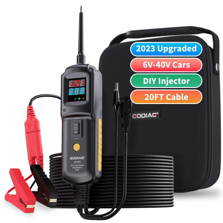 Power Circuit Probe Tester - DC 6V to 40V Auto Electrical System Tester, Open Short Finder, Relay Tester Automotive Kit-Probador De Relay Automotriz