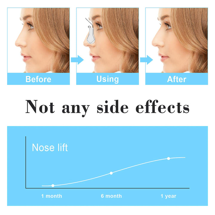 Silicone Nose Shaper Lifter Nose Uplifting Magic Clip Nose Bridge Straightener Corrector Slimmer for Wide Noses