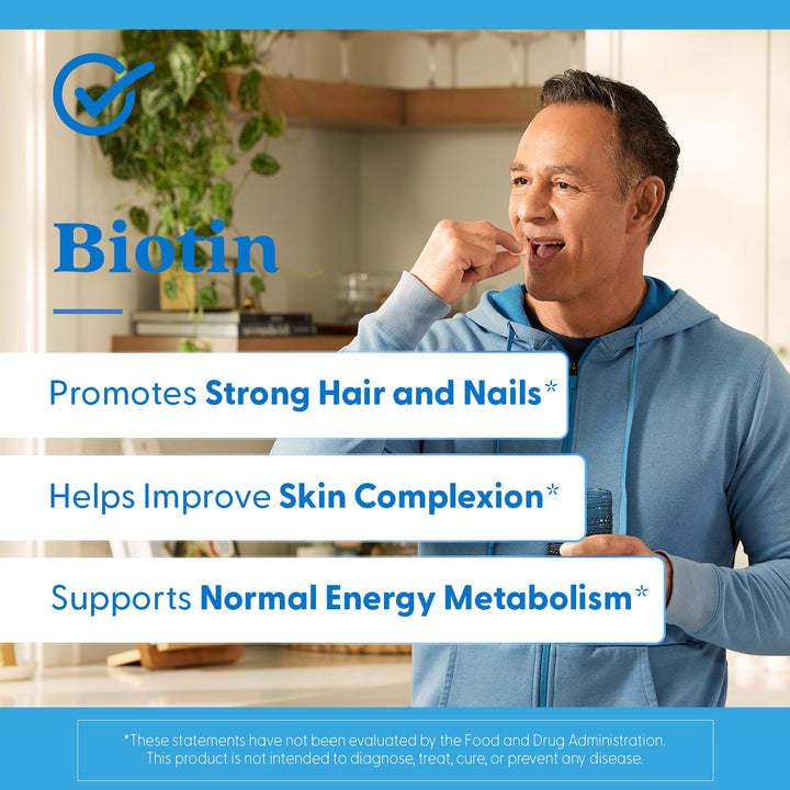 Doctor's Best Biotin to Support Hair, Skin, Nails, 120 Count
