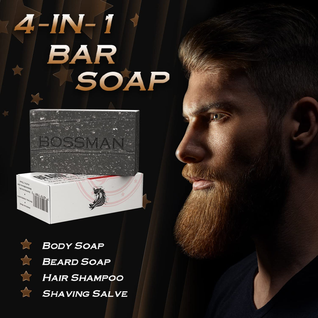 Brands Shampoo Beard Hair & Body Bar Soap