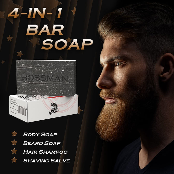 Brands Shampoo Beard Hair & Body Bar Soap