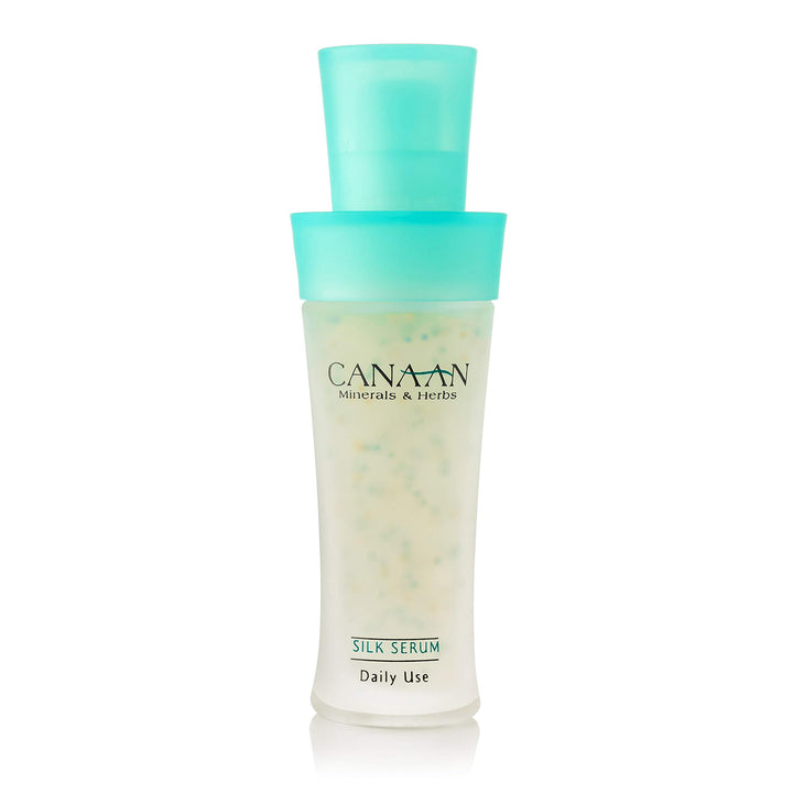 CANAAN Dead Sea Serum Anti-Aging - Daily Silk Nutritive Skin Serum For All Skin Types, 1fl.oz / 30ml, Get Youthful Skin