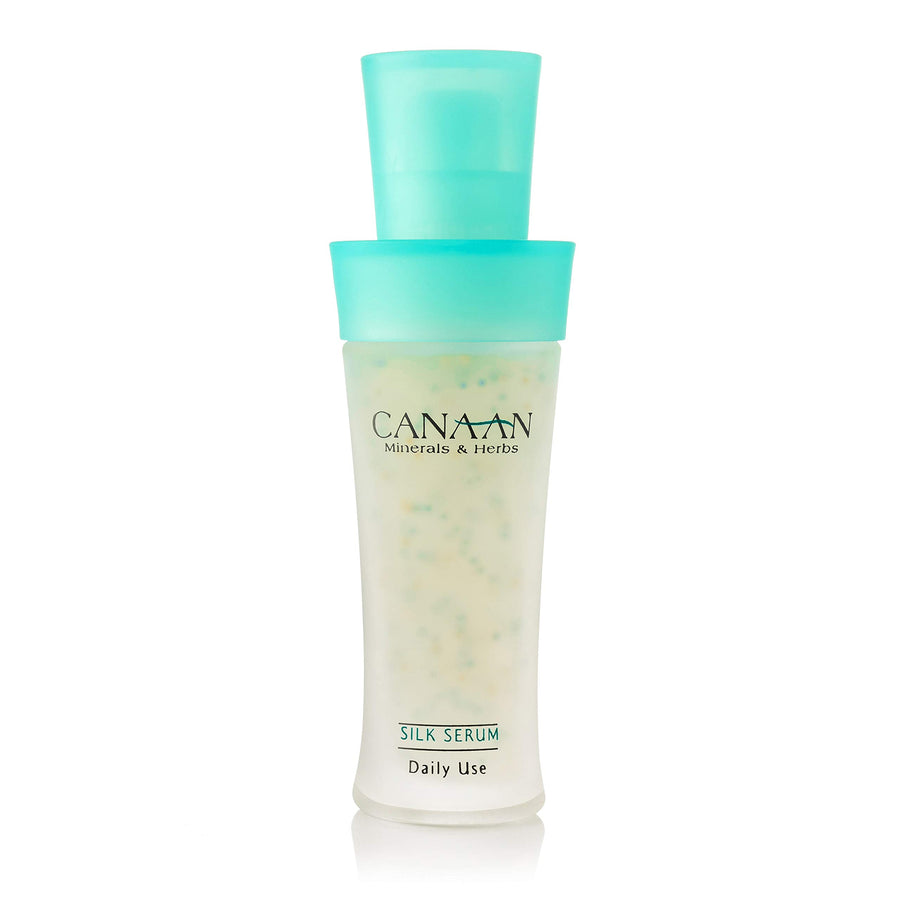 CANAAN Dead Sea Serum Anti-Aging - Daily Silk Nutritive Skin Serum For All Skin Types, 1fl.oz / 30ml, Get Youthful Skin