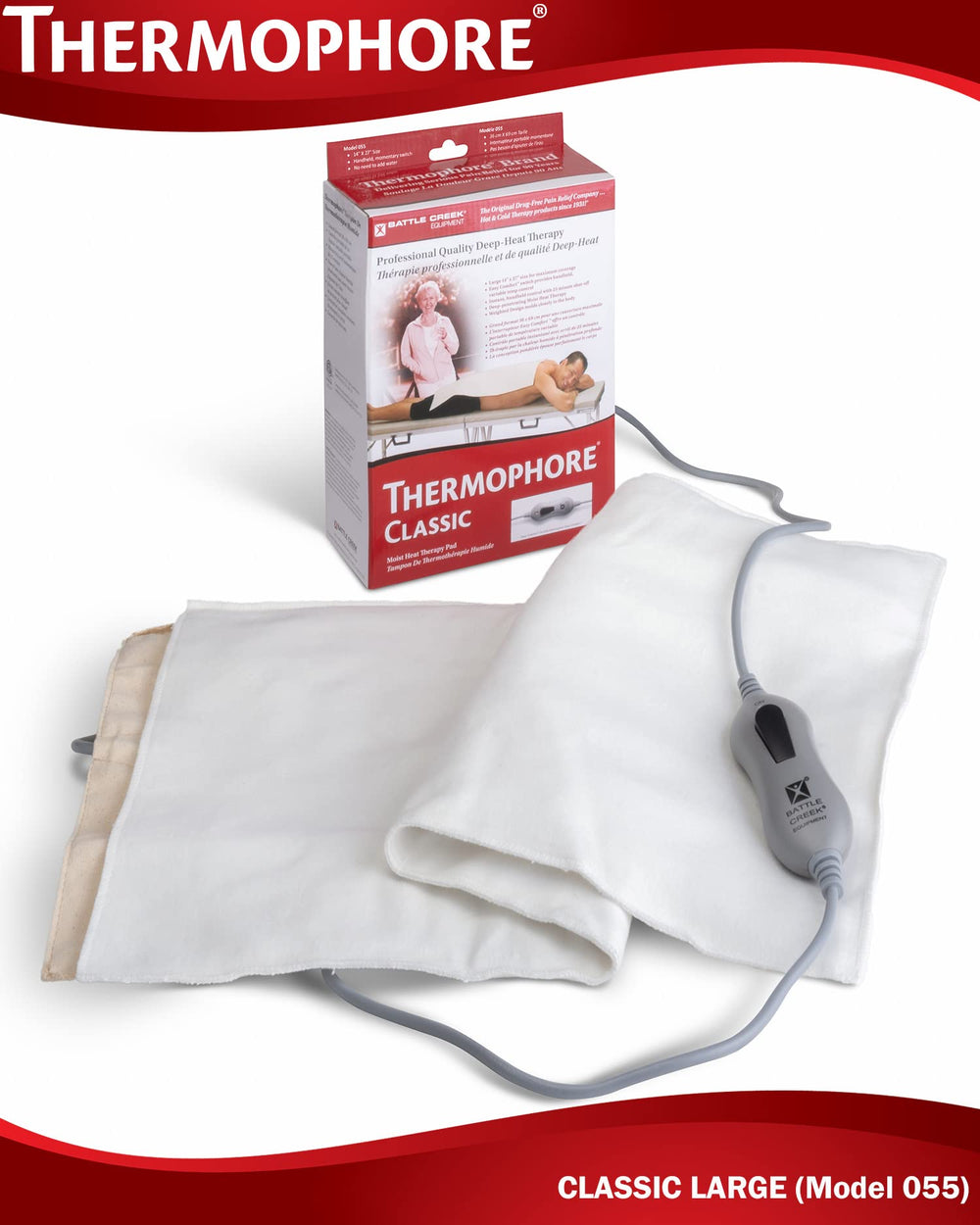 Classic Heat Pack (Model 055) 14 X 27 Tan