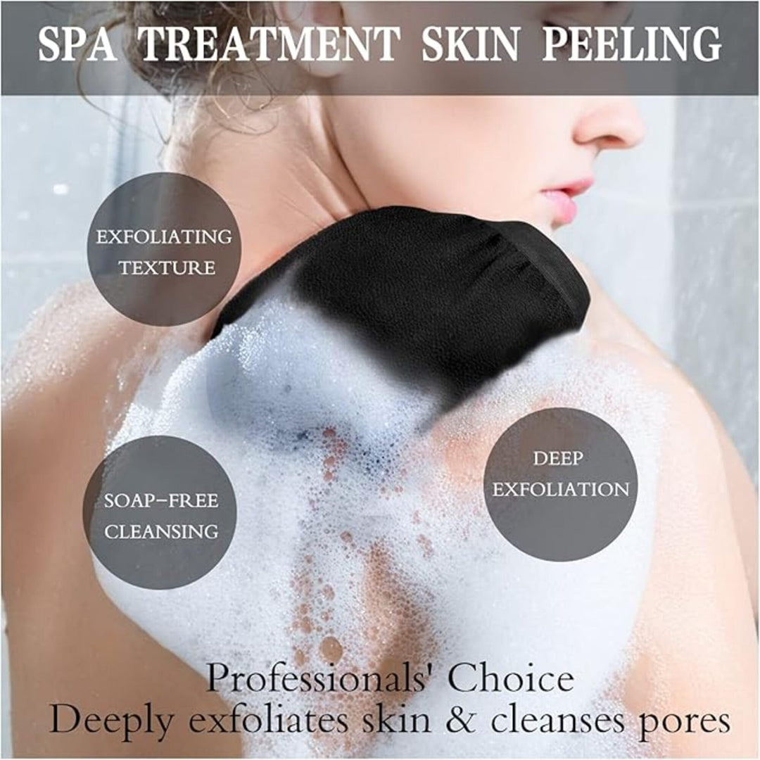 Exfoliating Brush For Razor Bumps and Ingrown Hair Treatment, Silicone Face Scrubbers, Face and Body Exfoliator Set - Perfect for Dry Brushing, Body Brush