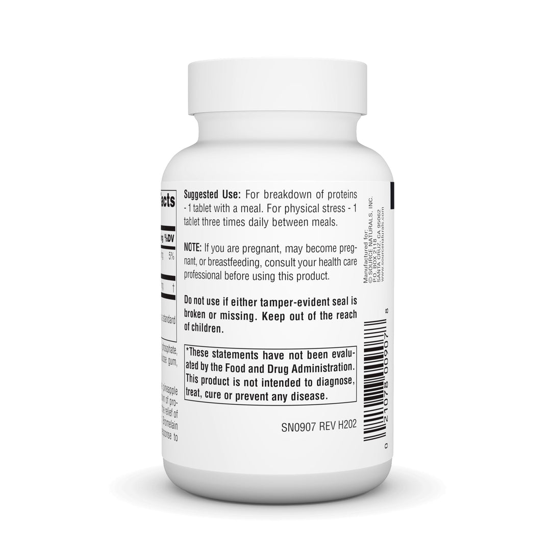 Bromelain, Proteolytic Enzyme Supplement, 500mg - 120 Tablets
