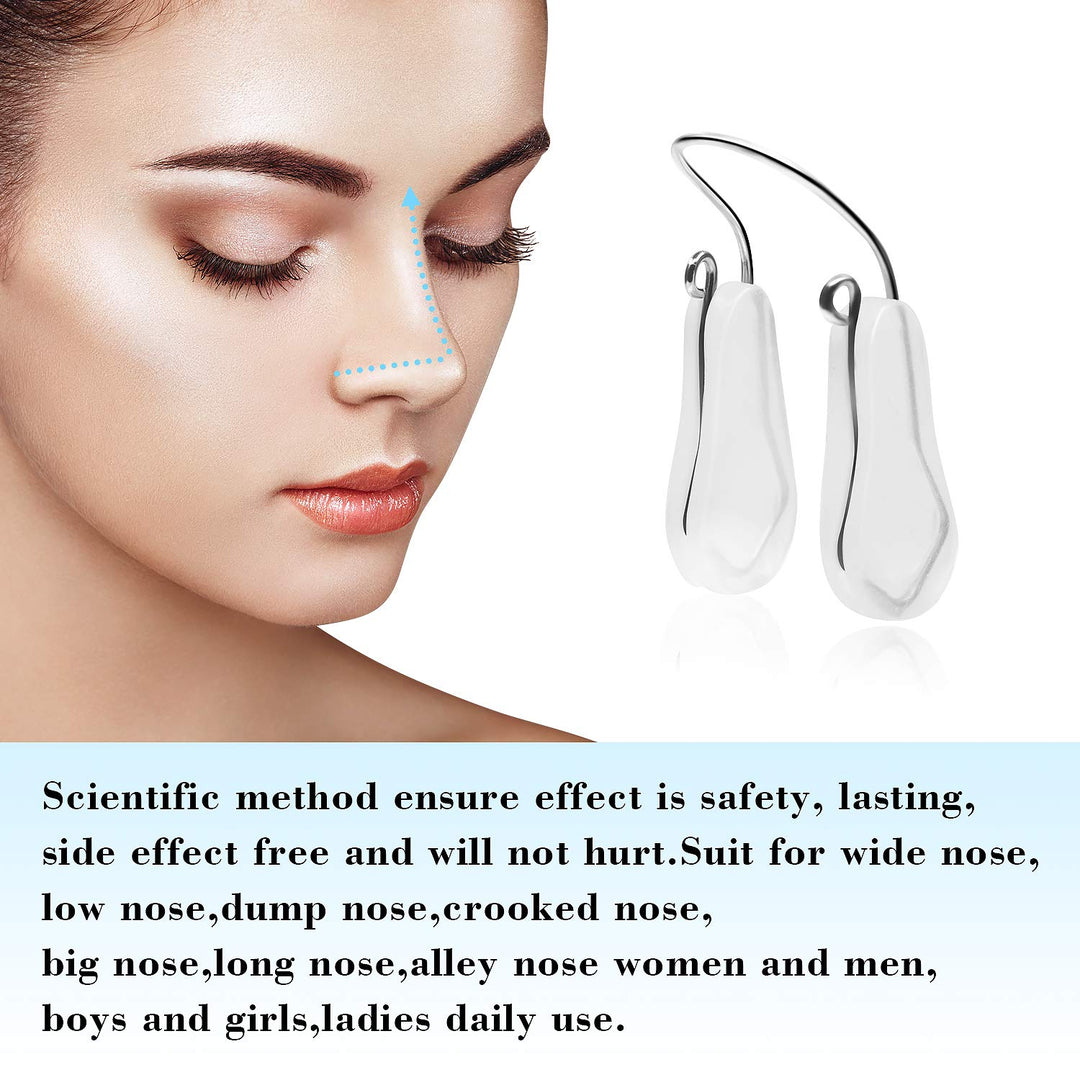 Silicone Nose Shaper Lifter Nose Uplifting Magic Clip Nose Bridge Straightener Corrector Slimmer for Wide Noses