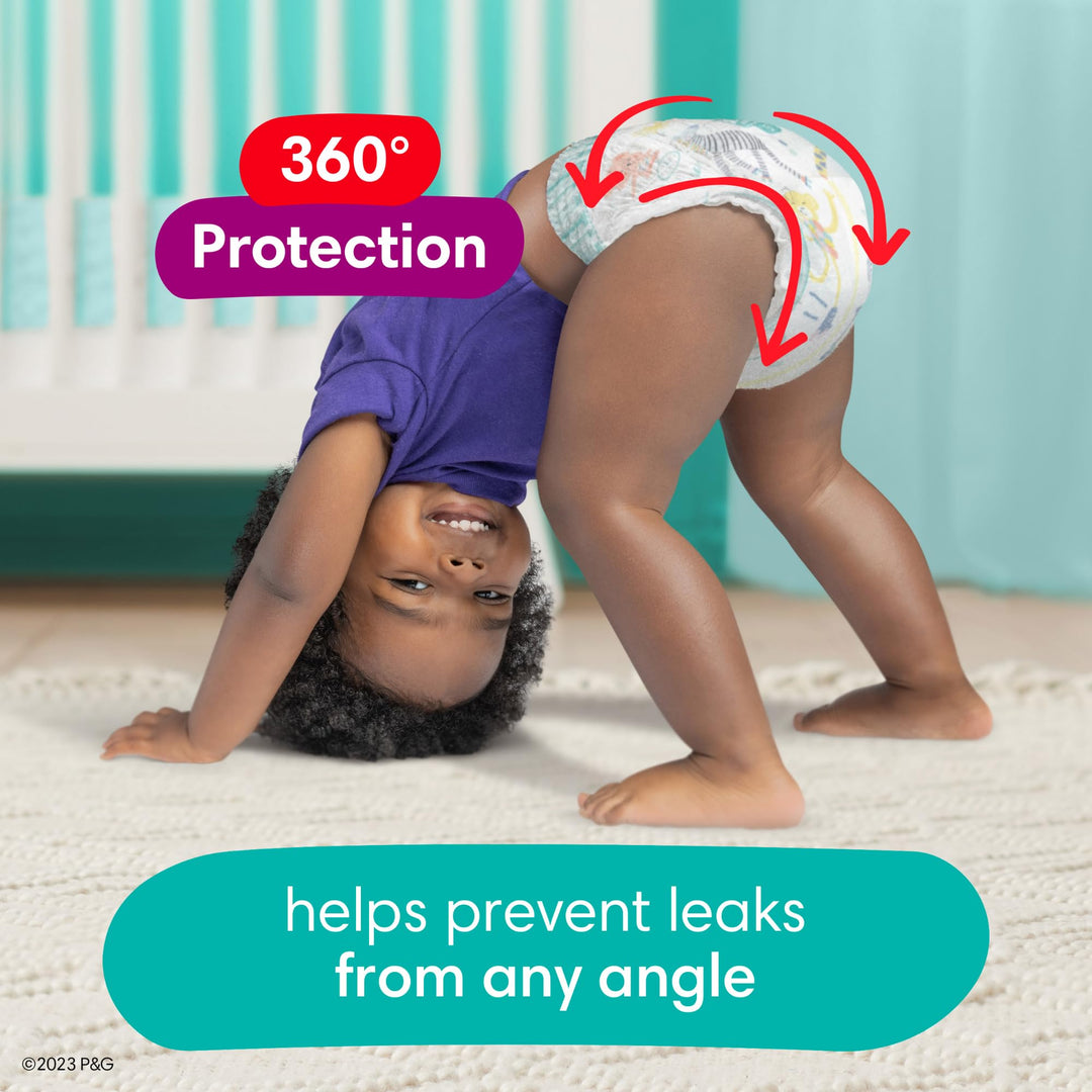 Cruisers 360 Diapers - Size 7, One Month Supply (88 Count), Pull-On Disposable Baby Diapers, Gap-Free Fit