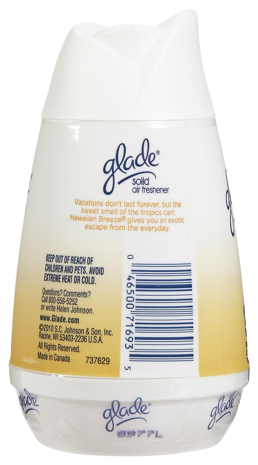 Solid Air Freshener - Hawaiian Breeze - 6 oz