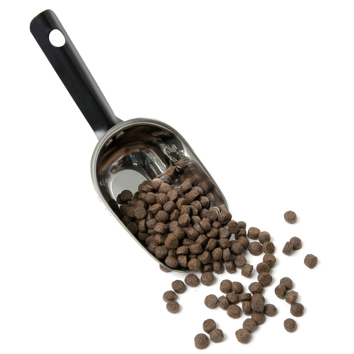 OurPet's Durapet Stainless Steel Food Scoop, 1 Cup,silver