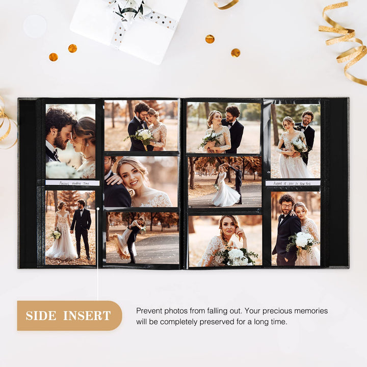 Photo Album for 4x6 1000 Photos Linen Cover Extra Large Capacity Photo Book for Family Wedding Anniversary Baby (Beige, 1000 Pockets)