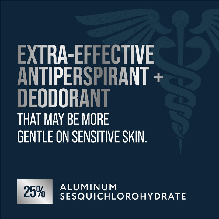 Antiperspirant Deodorant | Extra Strength Clinical | All Day Protection Against Odor and Sweating | Solid | 1.7 oz.