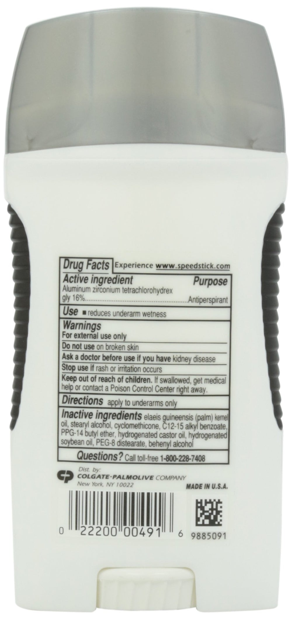 Antiperspirant & Deodorant Solid, Unscented, 3 oz