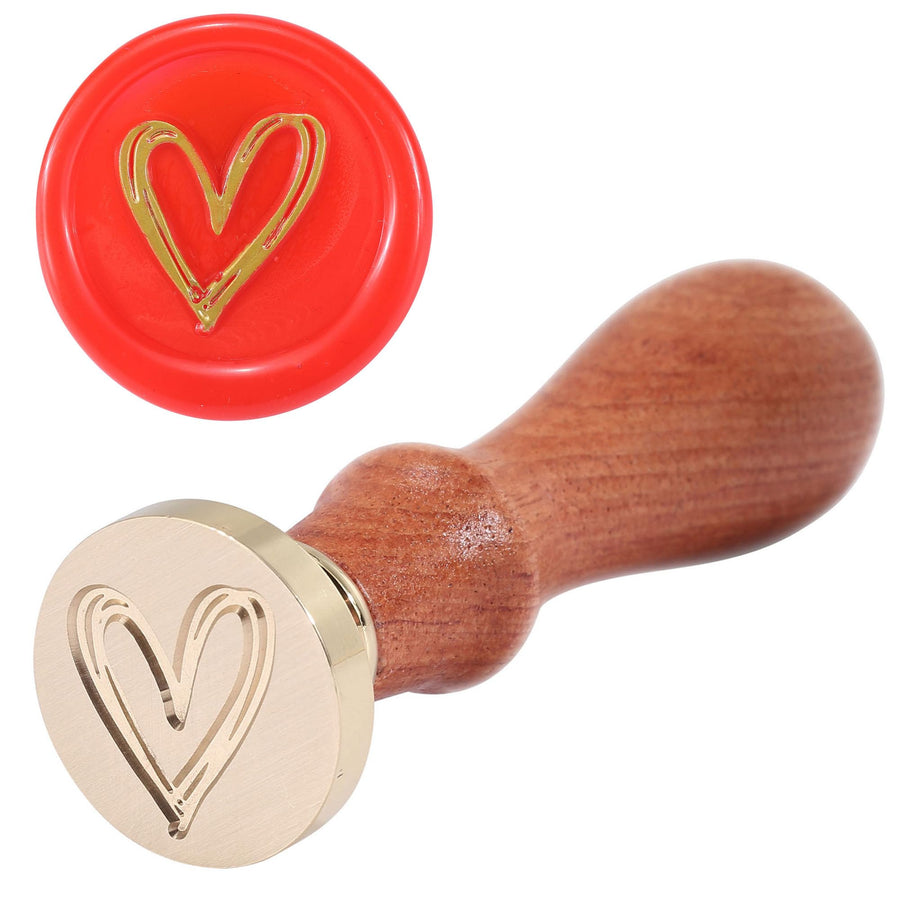 Coffee Leaves Wax Seal Stamp, Botanical Seal Stamp with Rosewood Handle for Party Wedding Gift Packaging Decoration