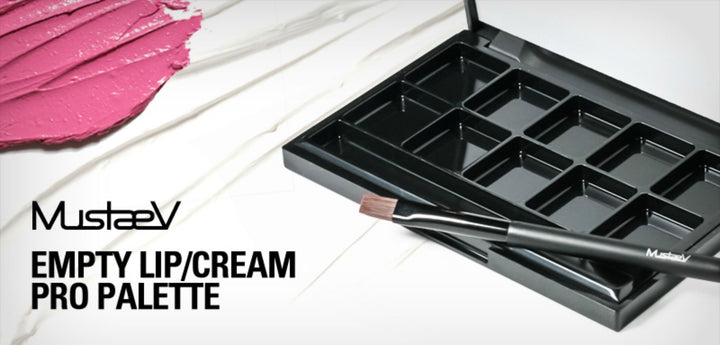 - Empty Lip Palette - Mirror w/Arcylic Plate