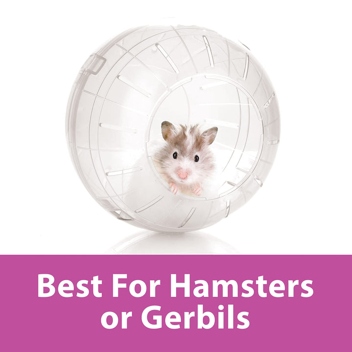 7 Clear Run-About Exercise Ball For Pet Hamsters & Gerbils