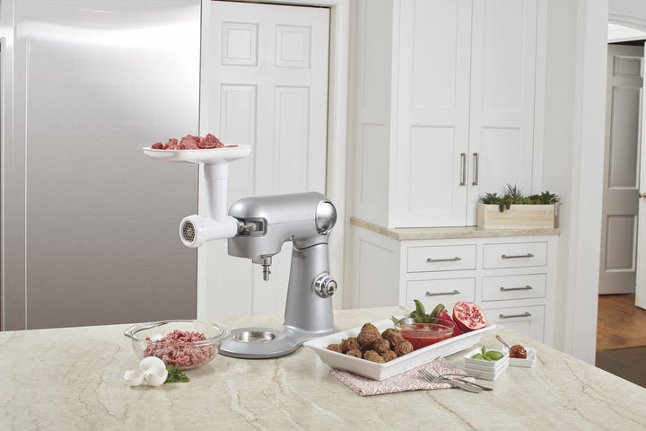 MG-50 Meat Grinder Attachment for SM-50 and SMD-50 Series, White