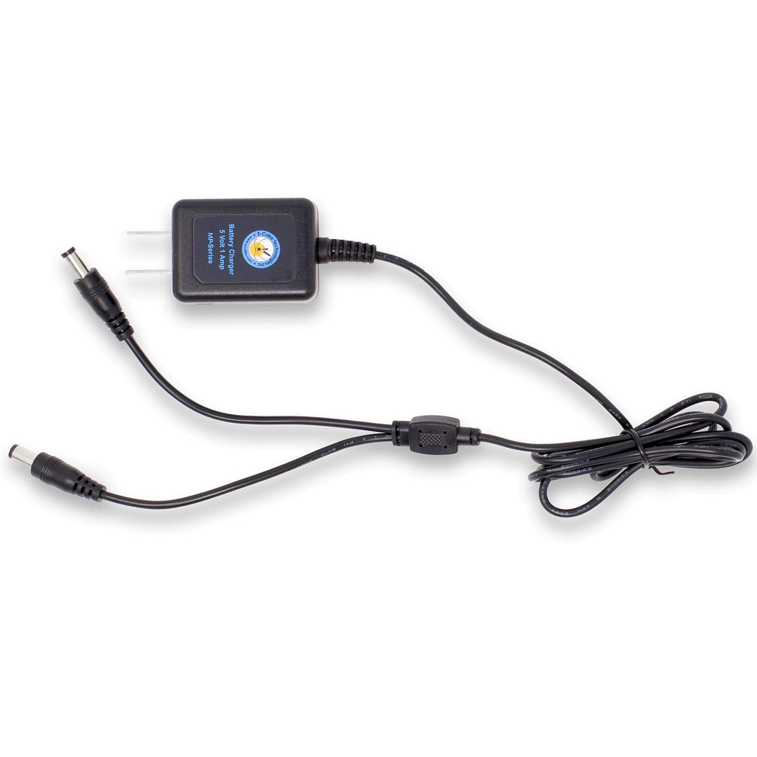 CHARGER-300/400 Dual Lead Charger for Series 300, 400 and BP-504 Barkless Training Collars with Round Charging Ports, Black