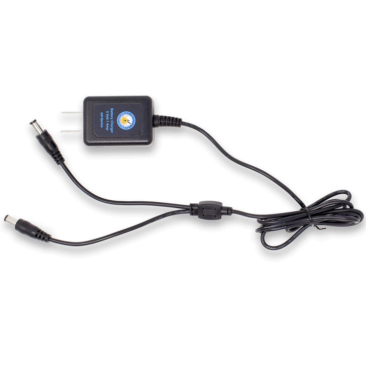 CHARGER-300/400 Dual Lead Charger for Series 300, 400 and BP-504 Barkless Training Collars with Round Charging Ports, Black
