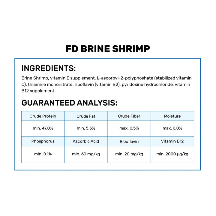 Bio-Pure Freeze Dried Brine Shrimp for Pets, 0.42-Ounce