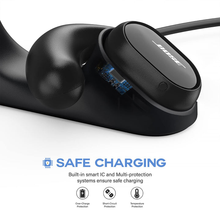 Magnetic Charger Charging Base Compatible with Bose Sport Open Earbuds - 1M