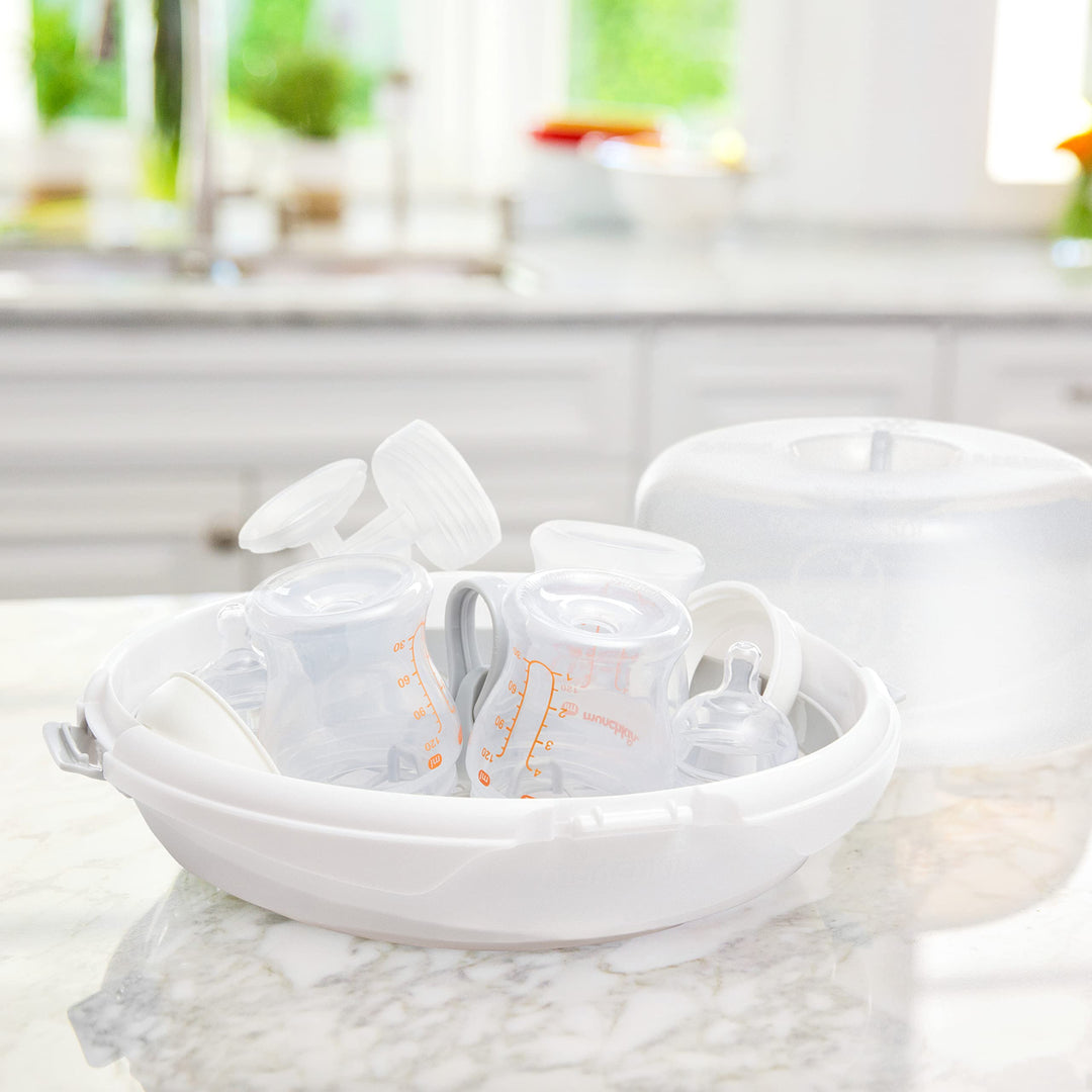 ® Steam™ Microwave Bottle Sterilizer, White