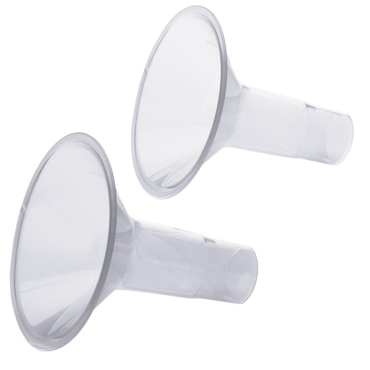 PersonalFit Breast Shields, Large (Pack of 2) 27mm Breast Pump Flanges, Authentic Spare Parts, Made Without BPA