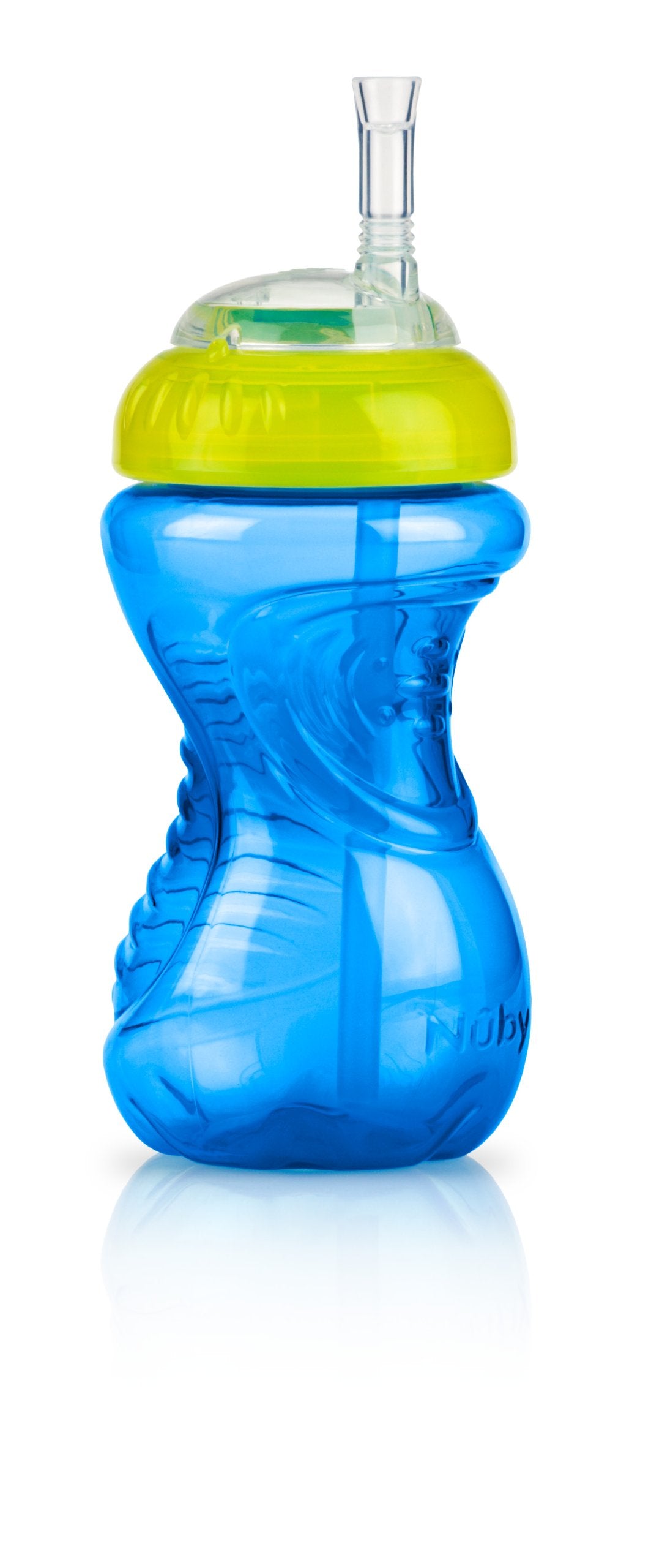 No-Spill Cup with Flex Straw, 10 Ounce, Colors May Vary