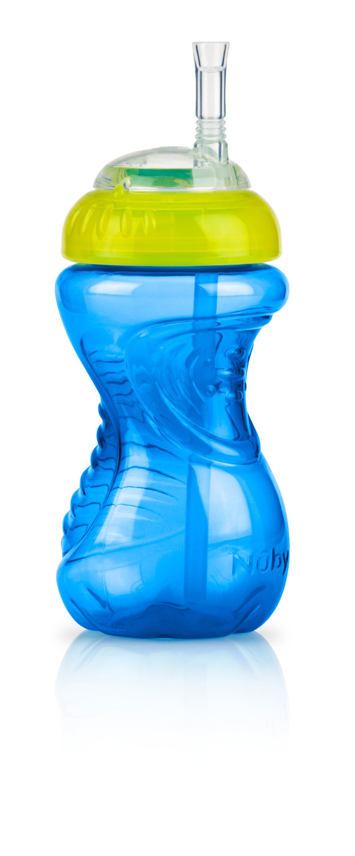 No-Spill Cup with Flex Straw, 10 Ounce, Colors May Vary
