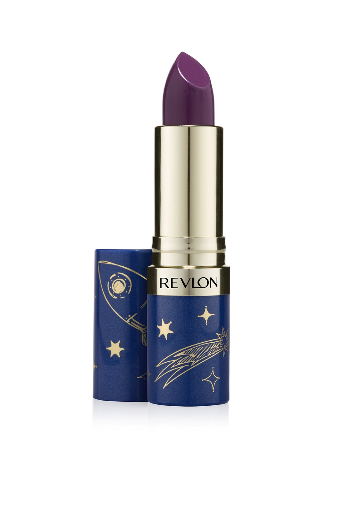 Revlon Super Lustrous Lipstick Metallic, Purple Aura, 0.15 Ounce