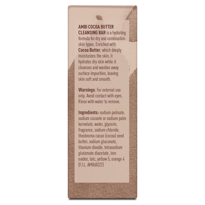 Cocoa Butter Cleansing Bar 3.5 oz (Pack of 2)