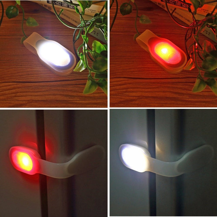 LED Flashlights Clip on Flashlight Safely Nursing Night Shift Light Hands Free Strong Magnetic to Grip Clothing with Keychain Flashlight for Nurses Backpack Shirt Badge Outdoor Emergency