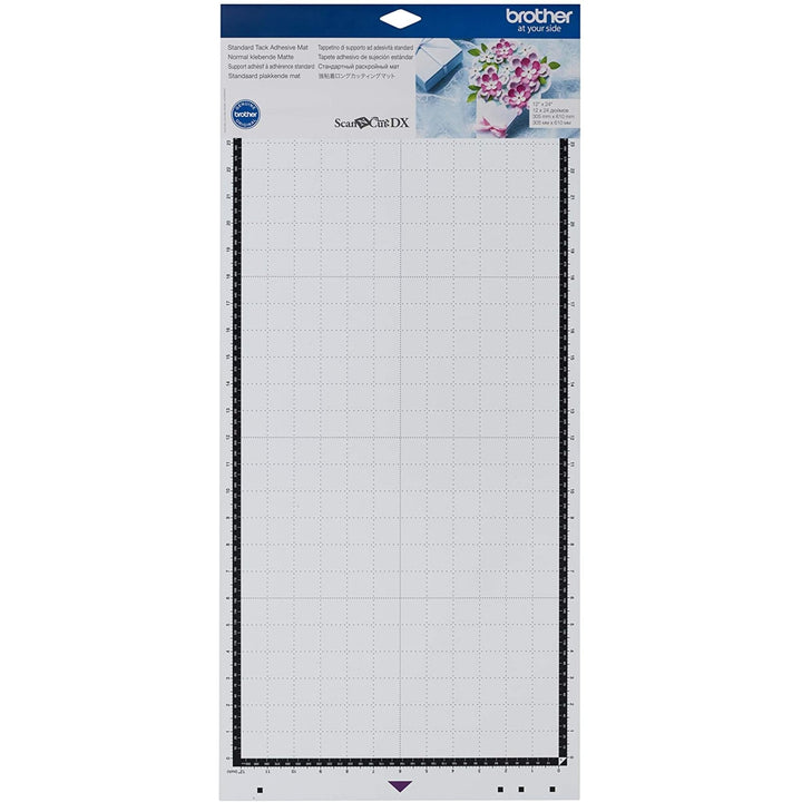 ScanNCut DX Mat CADXMATSTD24, Large 12 x 24 Standard Tack Adhesive Mat for Cardstock, Vinyl, Foam and More, Use with Cutting Machines