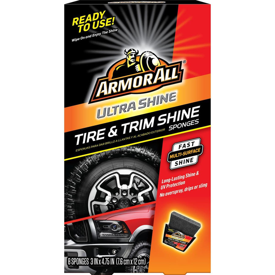 Ultra Shine Tire & Trim Shine Sponges (8 Sponges) in 1 Box
