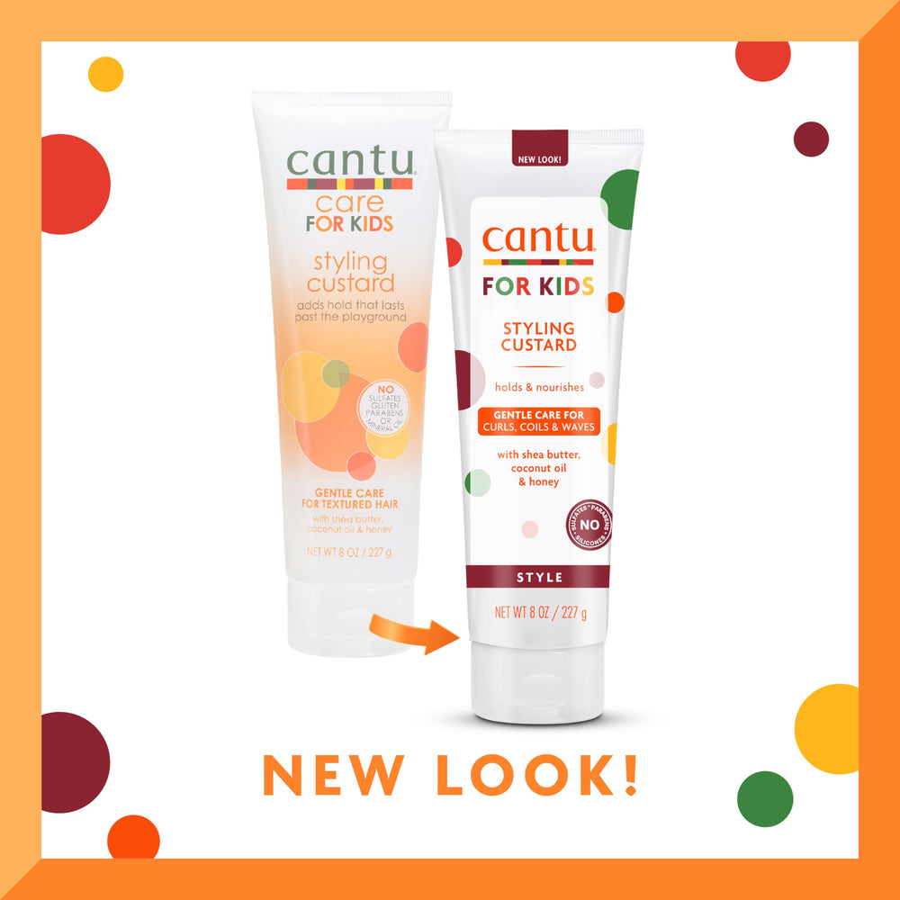 Care for Kids Sulfate-Free Styling Custard with Shea Butter, 8 fl oz (Packaging May Vary)