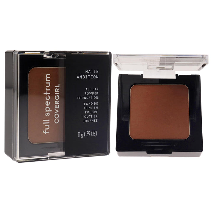 Covergirl Matte Ambition, All Day Powder Foundation, Deep Cool 3, 0.38 Ounce