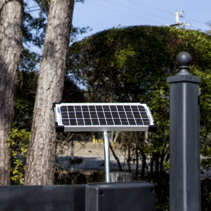10 Watt Solar Panel Kit (FM123) for Automatic Gate Openers