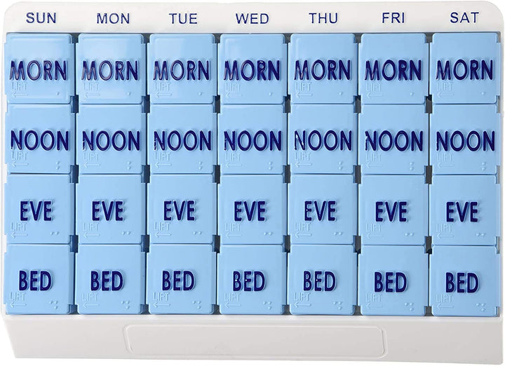 Large 7 Day Weekly Pill Organizer 1 AD
