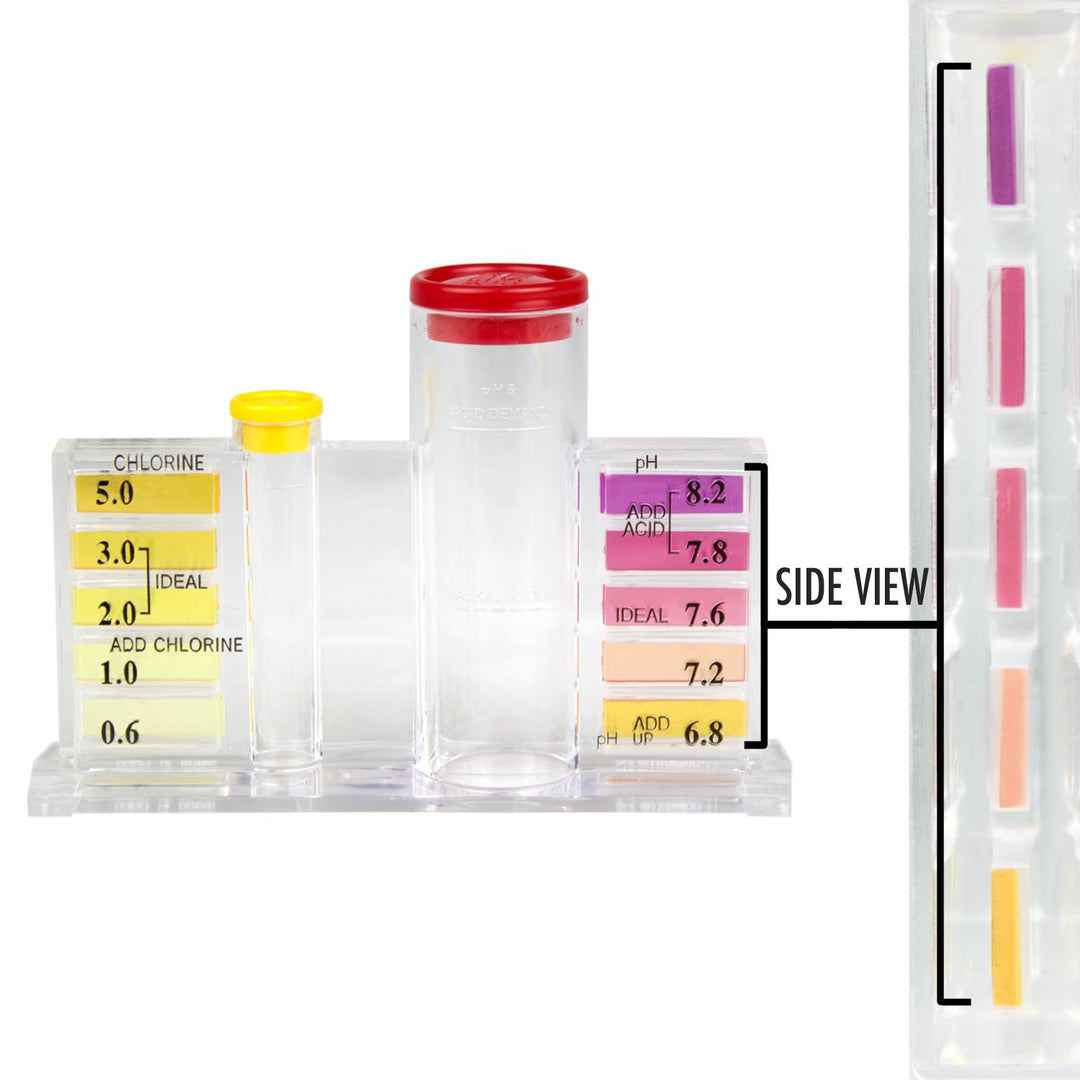 22260 Essential Collection Chemistry Set, 5-Way Swimming Pool and Spa Water Test Kit, Small, Multi
