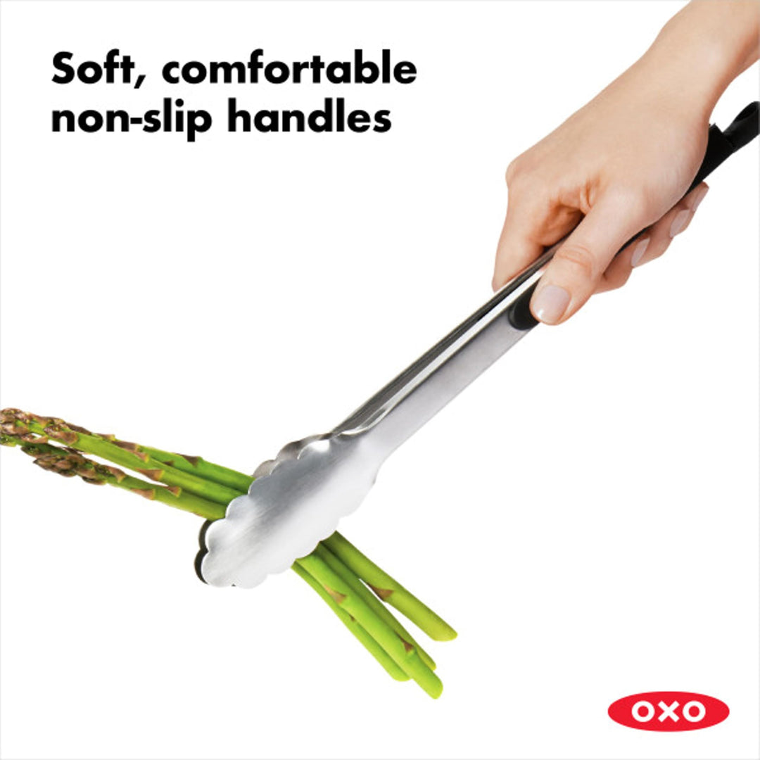 Good Grips 12-Inch Stainless-Steel Locking Tongs