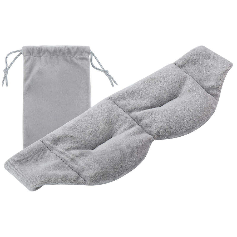 Weighted Sleep Mask Pain Relief Mask, Cooling Sleep Eye Mask, Cold Therapy Compression for Headache, Migraine, Sinus Pain, Puffy Eyes, Dry Eyes, Light Blocking Eye Pillow, Cotton Eye Cover Sleeping