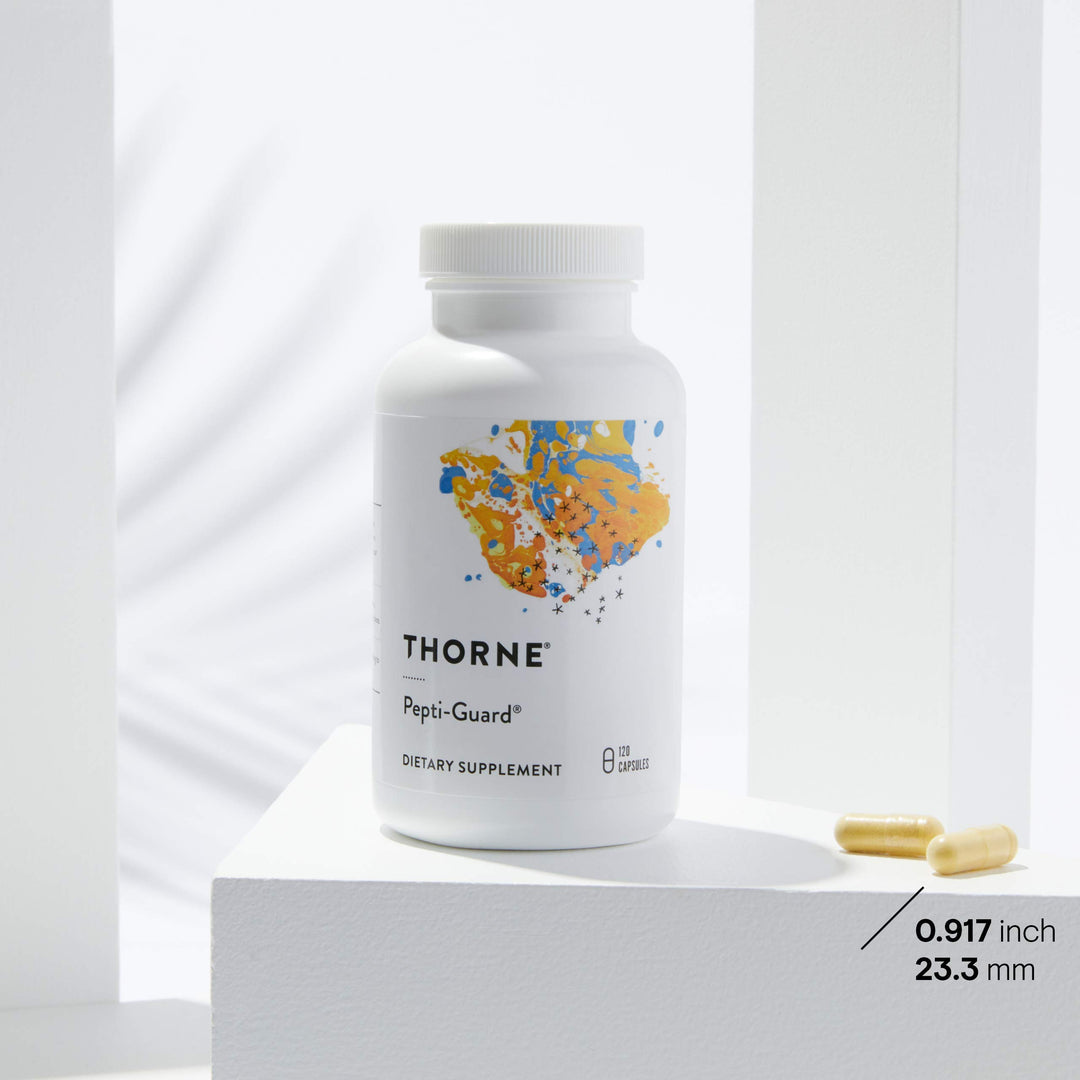 Thorne Research - Pepti-Guard - Support for a Healthy Stomach Lining with DGL and Aloe Vera Extract - 120 Capsules